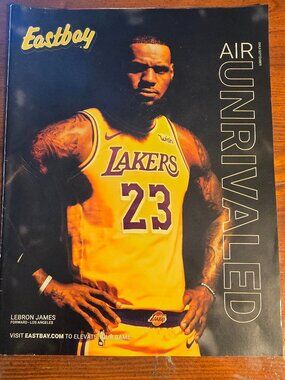 Eastbay Magazine Sept 2019 LeBron James Cover Air Unrivaled
